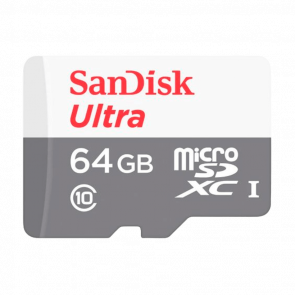 Карта Пам'яті SanDisk microSDXC Ultra 64GB White Б/У Відмінний
