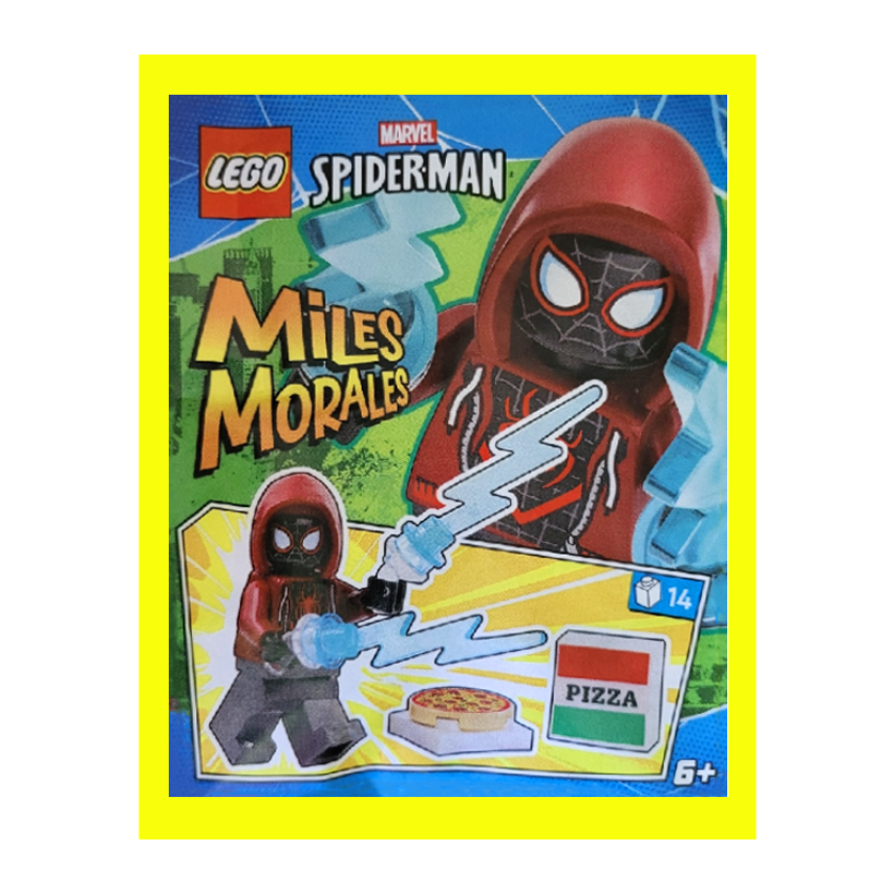 Конструктор Lego Фігурка Miles Morales Paper Bag Super Heroes 682503 sh0943 Новий - Retromagaz