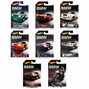 Набір Тематична Машинка Hot Wheels BMW 2016-1 8шт