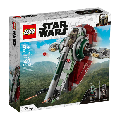 Набор Lego Звездолёт Бобы Фетта Star Wars 75312 Новый - Retromagaz
