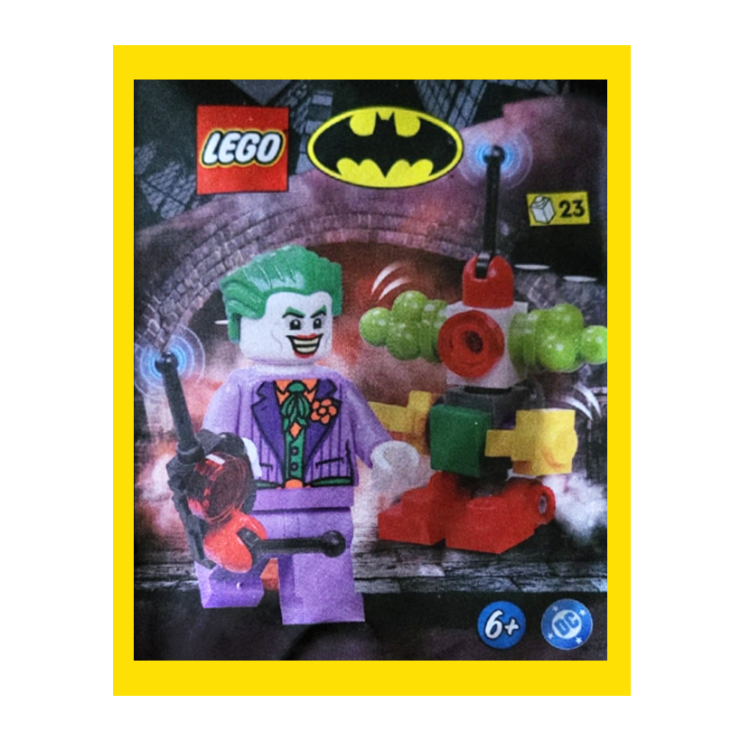 Конструктор Lego The Joker with Robot Paper Bag Super Heroes 212505 Новий - Retromagaz