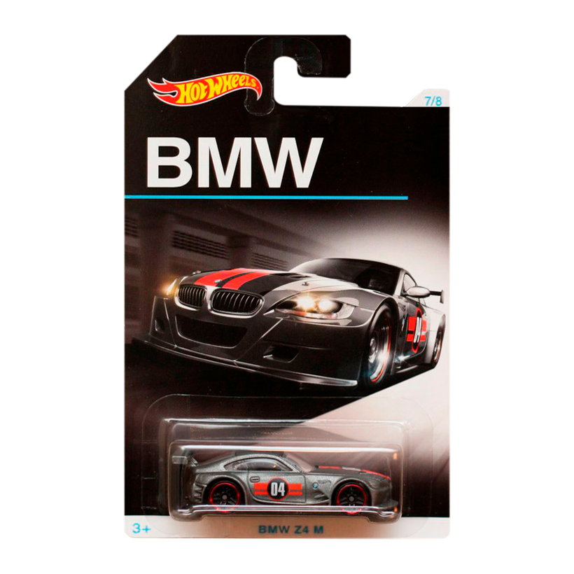 Тематическая Машинка Hot Wheels BMW Z4 M BMW 1:64 DJM86 Grey - Retromagaz