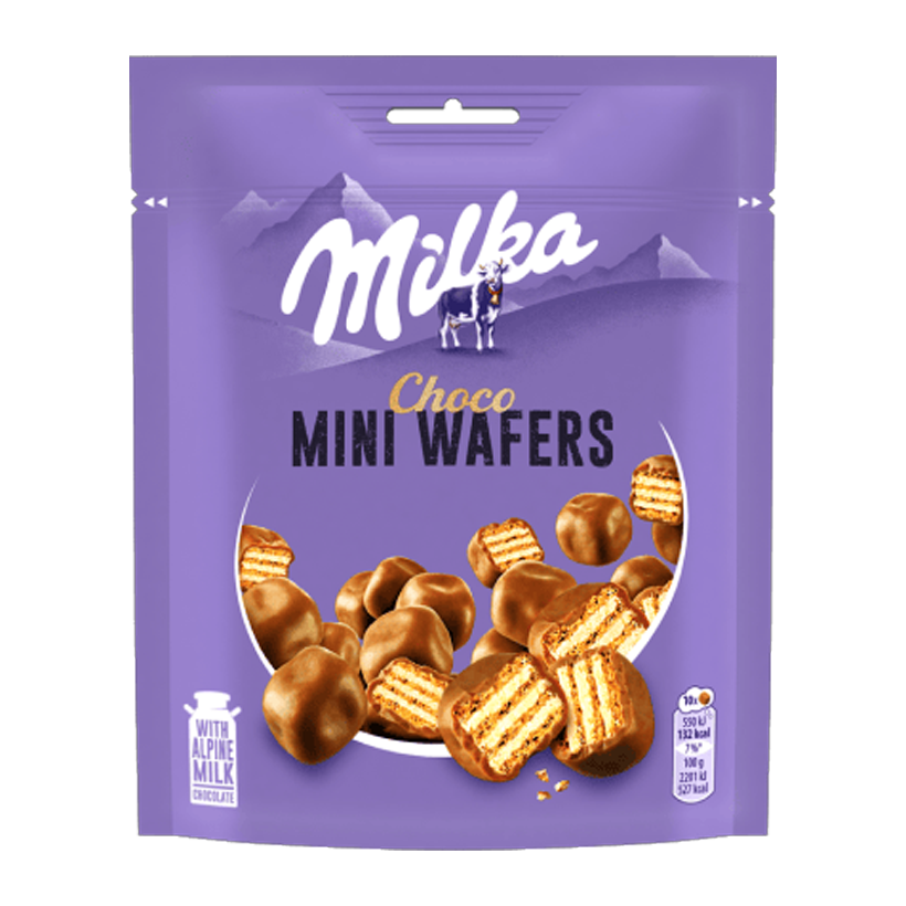 Вафли Milka в Шоколаде Mini Wafers 110g - Retromagaz