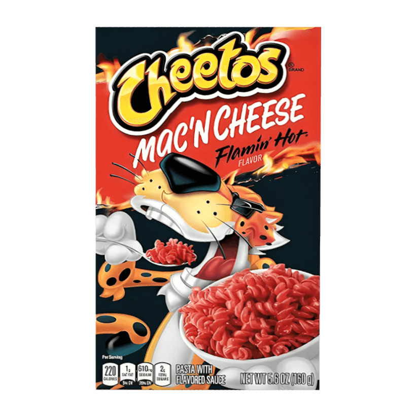 Макарони Cheetos Mac'n Cheese Flamin Hot Гостра 160g - Retromagaz