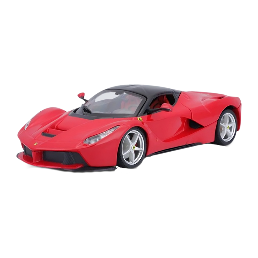 Машинка Bburago LaFerrari (в Ассортименте) Race & Play 1:24 18-26001 Red White - Retromagaz