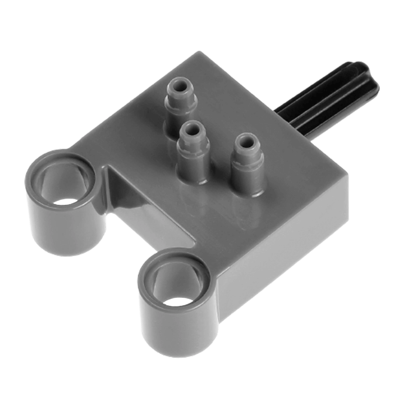 Technic Lego Пневматика Switch with Pin Holes Stepped Outlets 4694cc01 6131617 Dark Bluis Gr 1ш Б/У - Retromagaz