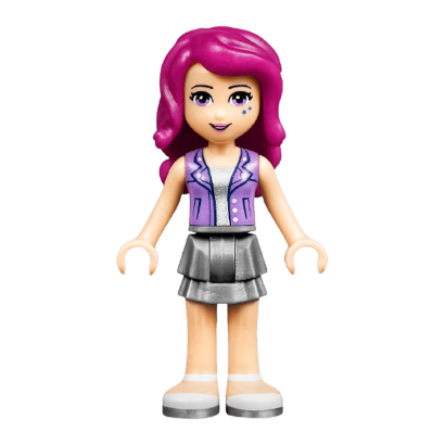Фигурка Lego Livi Flat Silver Layered Skirt Friends Girl frnd124 Б/У - Retromagaz
