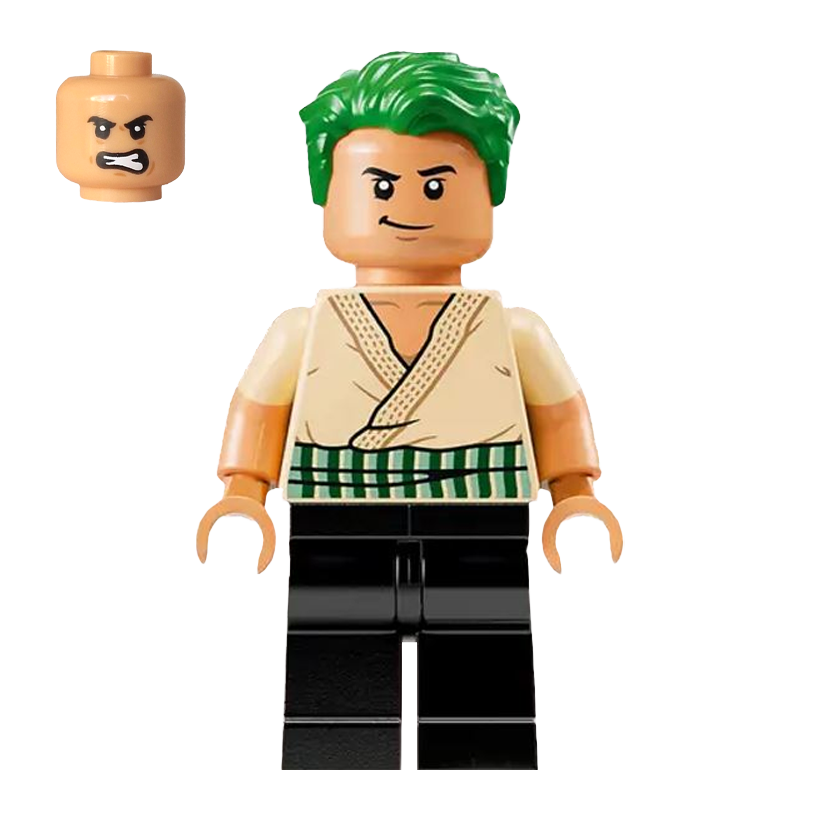 Фигурка Lego One Piece Roronoa Zoro Cartoons op013 75639 Новый - Retromagaz