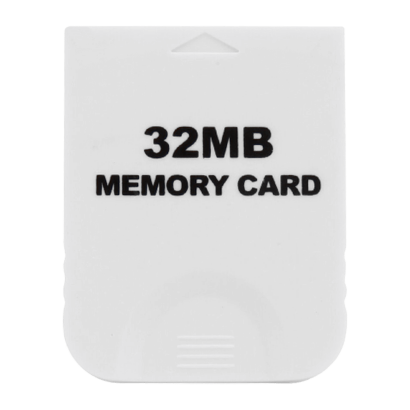 Карта Пам'яті RMC GameCube 32MB Black White Б/У - Retromagaz