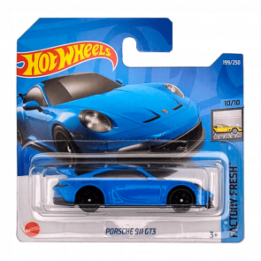 Машинка Базовая Hot Wheels Porsche 911 GT3 Factory Fresh 1:64 HCT22 Blue