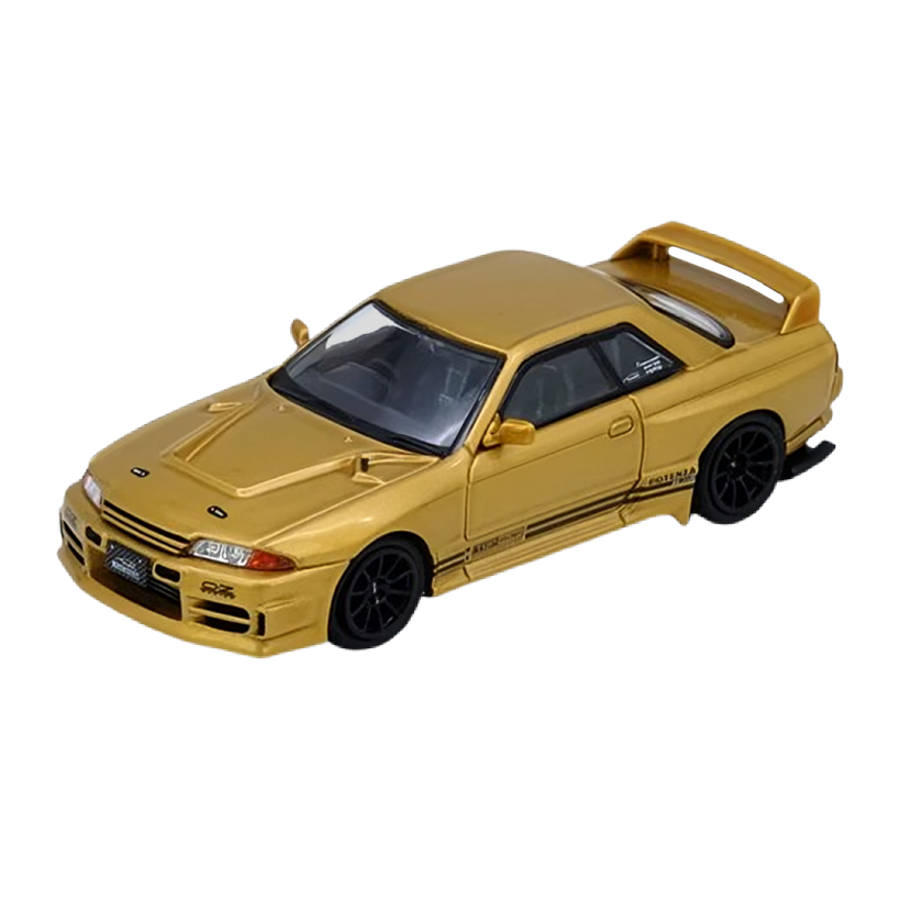 Машинка Premium INNO64 Nissan Skyline "Top Secret" BNR32 GT-R (650R) RHD 1:64 IN64-R32TS-650R Gold - Retromagaz