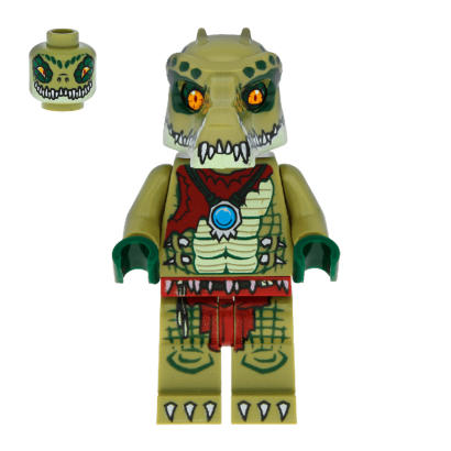 Фигурка Lego Crawley Legends of Chima Crocodile Tribe loc013 Б/У - Retromagaz