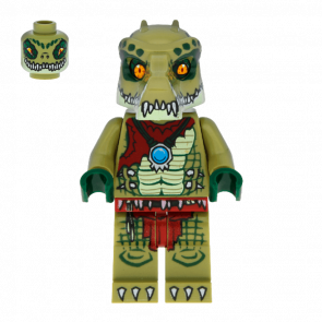 Фигурка Lego Crawley Legends of Chima Crocodile Tribe loc013 Б/У