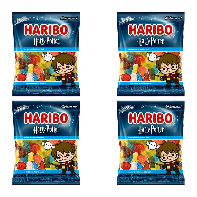 Набір Цукерки Жувальні 4шт Haribo Harry Potter 160g - Retromagaz