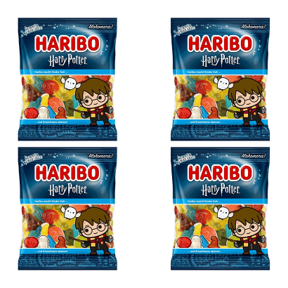 Набір Цукерки Жувальні 4шт Haribo Harry Potter 160g - Retromagaz