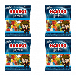 Набір Цукерки Жувальні 4шт Haribo Harry Potter 160g