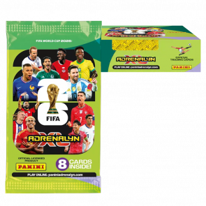 Набор Картки 24шт FIFA World Cup 2026 Adrenalyn XL 8 карт в пакете Panini - Retromagaz