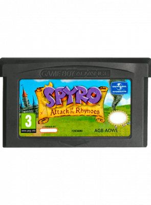 Игра RMC Game Boy Advance Spyro: Attack of the Rhynocs Русские Субтитры Только Картридж Б/У Хороший