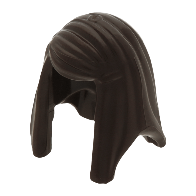 Волосся Lego Другое Female Long Straight with Left Side Part Другое 92083 6034001 6129849 Dark Brown Б/У - Retromagaz