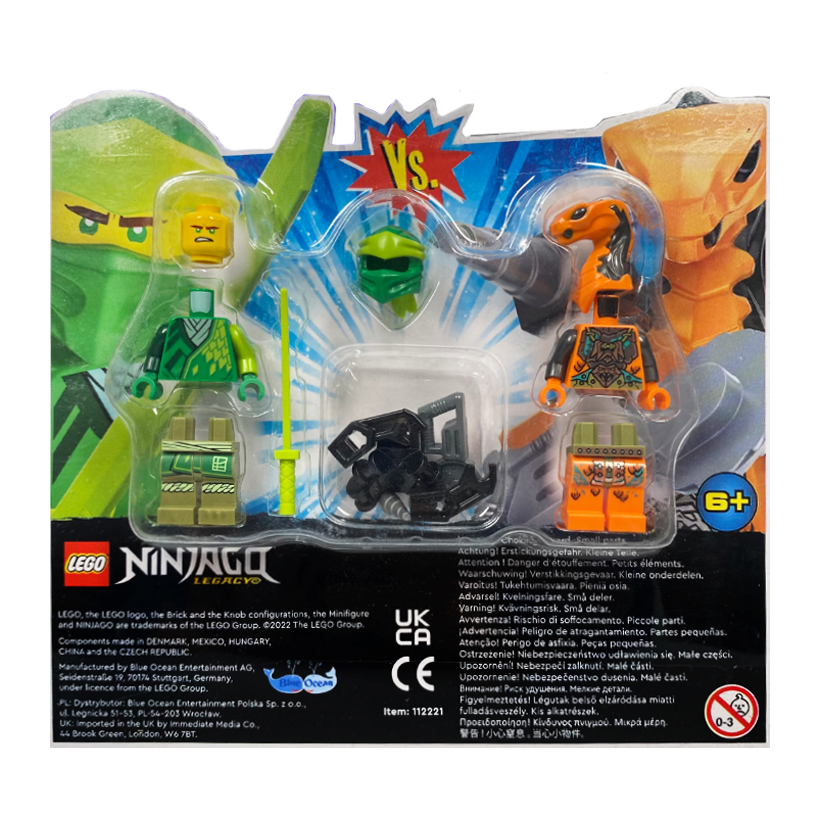 Конструктор Lego Lloyd vs. Cobra Mechanic Blister Pack Ninjago 112221 njo0789 njo0715 Новий - Retromagaz