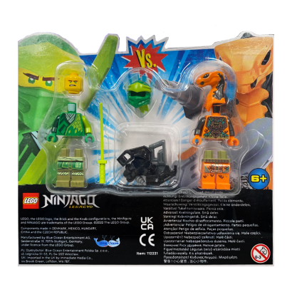 Конструктор Lego Lloyd vs. Cobra Mechanic Ninjago 112221 njo0789 njo0715 Новый - Retromagaz