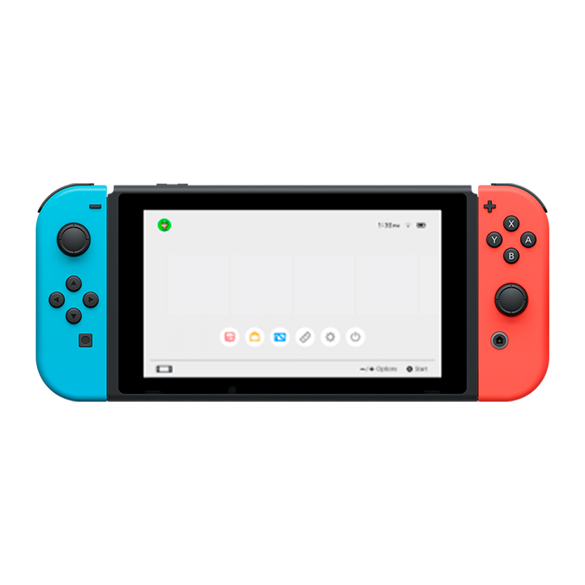 Консоль Nintendo Switch HAC-001 Модифицированная 128GB Blue Red + 5 Встроенных Игр Б/У - Retromagaz