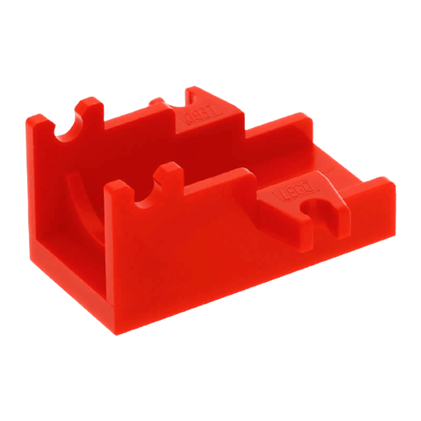 Зброя Lego Стрілецька Cannon Base 2 x 4 2527 4540534 6224366 Red Б/У - Retromagaz
