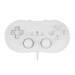 Геймпад Дротовий RMC Wii Classic Controller White Б/У Нормальний