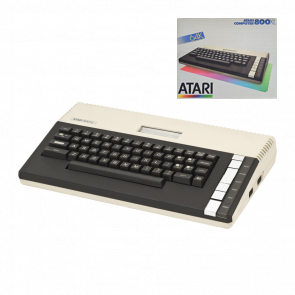 Компьютер Atari 800 XL Black + Коробка Без Геймпада Б/У