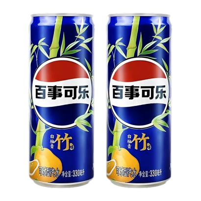 Набор Напиток 2шт Pepsi Азійська Bamboo + White Grapefruit 330ml - Retromagaz