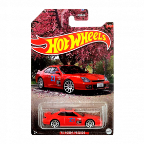 Тематическая Машинка Hot Wheels '98 Honda Prelude Japanese Classics 1:64 HLK16 Red