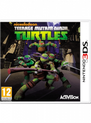 Игра Nintendo 3DS Teenage Mutant Ninja Turtles Europe Английская Версия Б/У