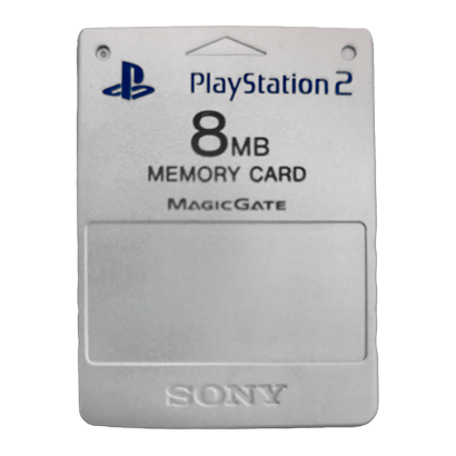 Карта Памяти Sony PlayStation 2 SCPH-10020 8MB Silver Б/У - Retromagaz