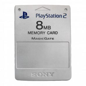 Карта Памяти Sony PlayStation 2 SCPH-10020 8MB Silver Б/У Хороший