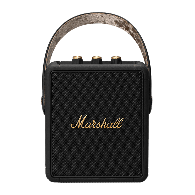 Портативна Колонка Marshall Stockwell II Black and Brass - Retromagaz