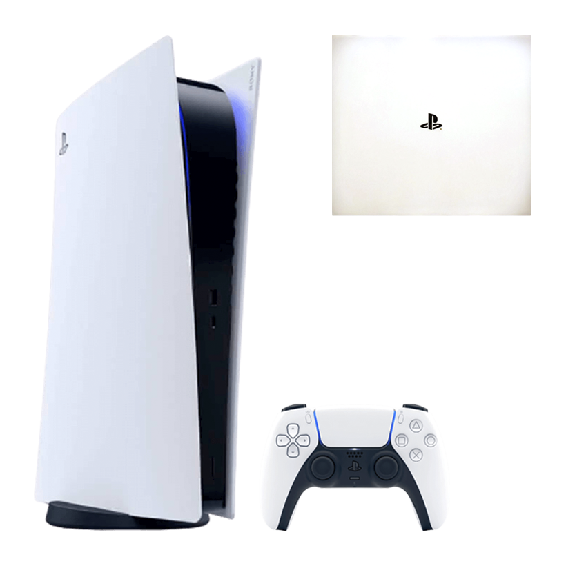 Набір Консоль Sony PlayStation 5 Digital Edition 825GB White Без Геймпада Б/У  + Коробка - Retromagaz