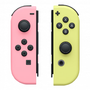 Контролери Бездротовий Nintendo Switch Joy-Con Pair Pastel Pink Pastel Yellow Б/У - Retromagaz