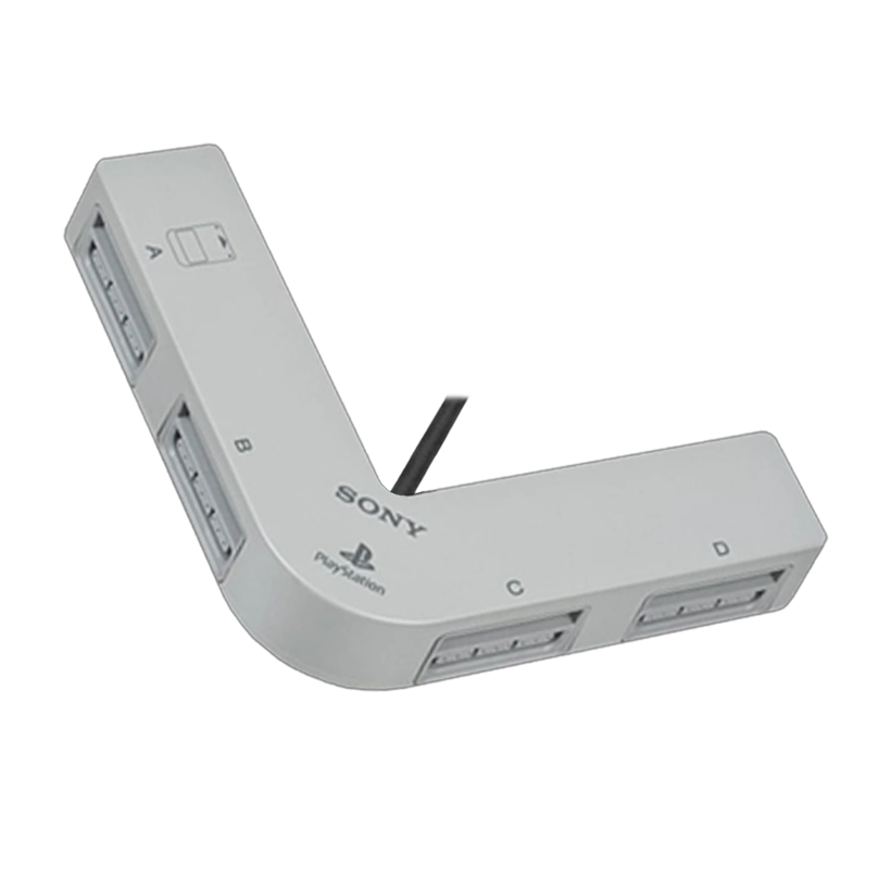 Multitap Sony PlayStation 1 SCPH-1070 4P Grey 0.3m Б/У - Retromagaz