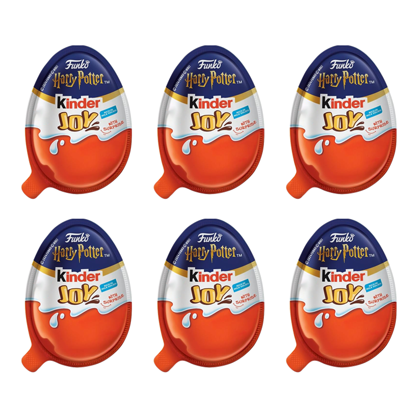 Набір Шоколадне Яйце 6шт Kinder Joy Funko Harry Potter 20g - Retromagaz