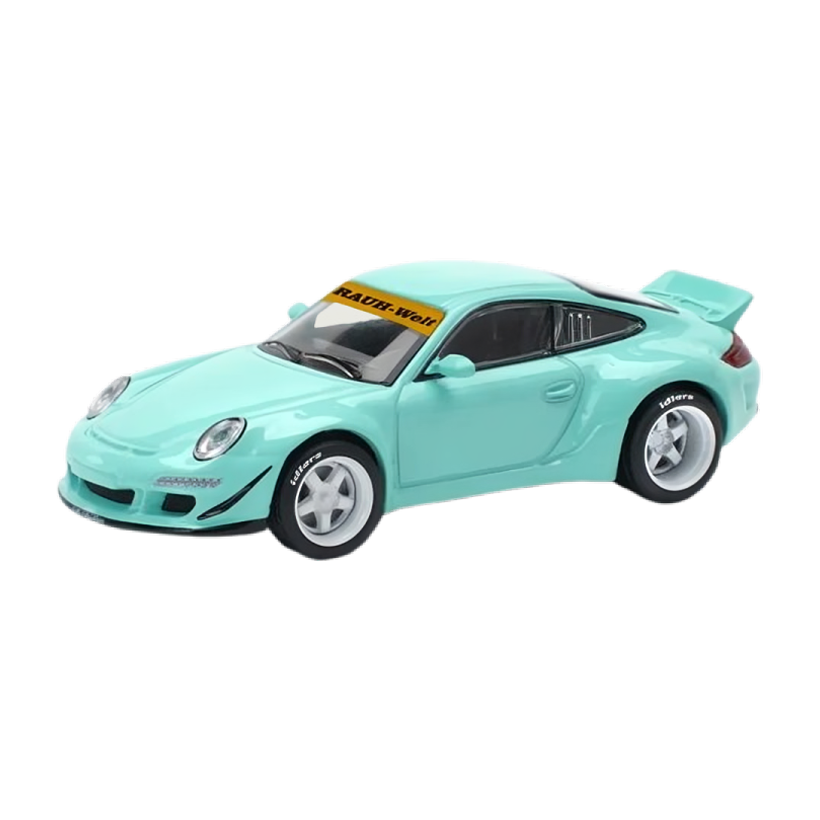 Машинка Premium POP Race RWB 997 TIFFANY 1:64 PR640237 Blue - Retromagaz