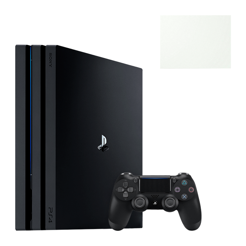 Набор Консоль Sony PlayStation 4 Pro CUH-70-71xx 1TB Black Без Геймпада Б/У  + Коробка White - Retromagaz