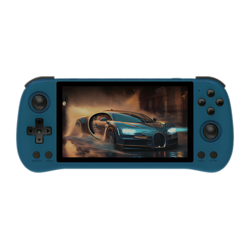 Консоль PowKiddy X55 + 20000 Встроенных Игр 64GB Blue - Retromagaz