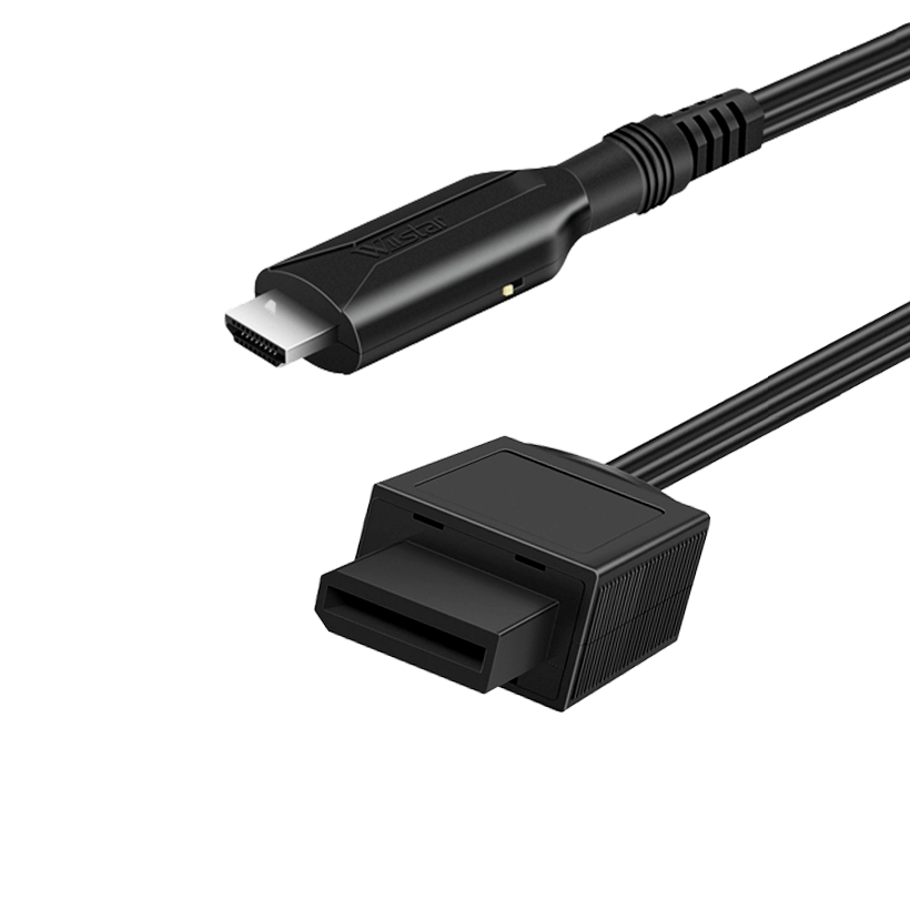 Кабель RMC Wii HDMI - AV Multi Out Black 1m Новий - Retromagaz