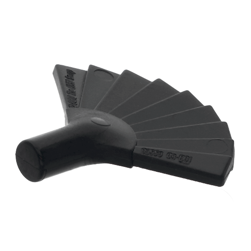 Другое 2шт Lego Hand Fan 93553 4652470 Black Б/У - Retromagaz