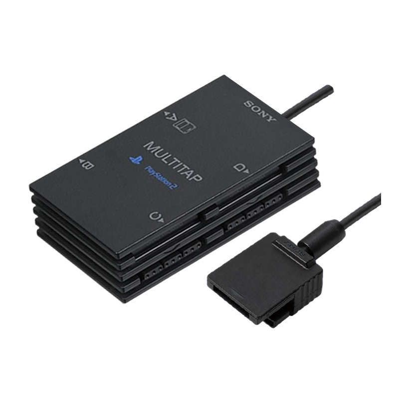 Multitap Sony PlayStation 2 SCPH-10090 4P Black 0.3m Б/У - Retromagaz