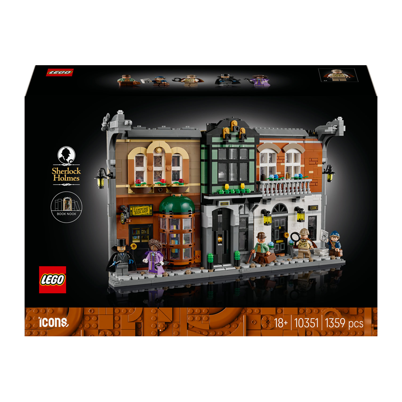 Конструктор Lego Sherlock Holmes: Книжковий Куточок Icons 10351 Новий - Retromagaz
