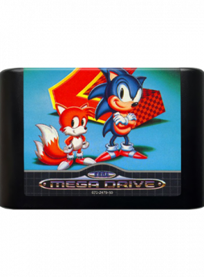 Гра Sega Mega Drive Sonic the Hedgehog 2 Europe Англійська Версія Тільки Картридж Б/У - Retromagaz