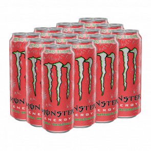 Набор Напиток Энергетический 12шт Monster Energy Watermelon 500ml Набор Напиток Энергетический 12шт Monster Energy Watermelon 500ml - Retromagaz