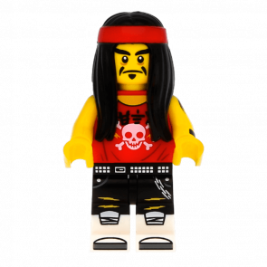 Фигурка Lego Gong & Guitar Rocker Ninjago Другое coltlnm17 Б/У - Retromagaz