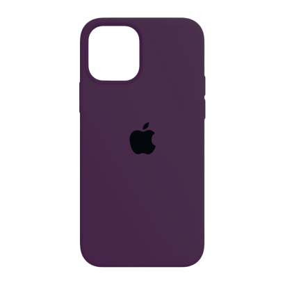 Чехол Силиконовый RMC Apple iPhone 12 / 12 Pro Elderberry - Retromagaz